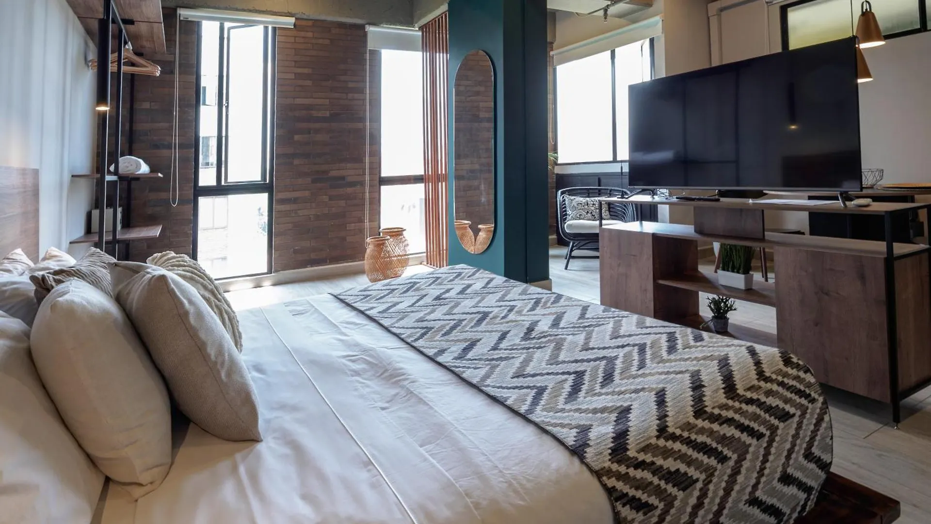 Stylish Loft In The Heart Of Laureles Apartment Medellin