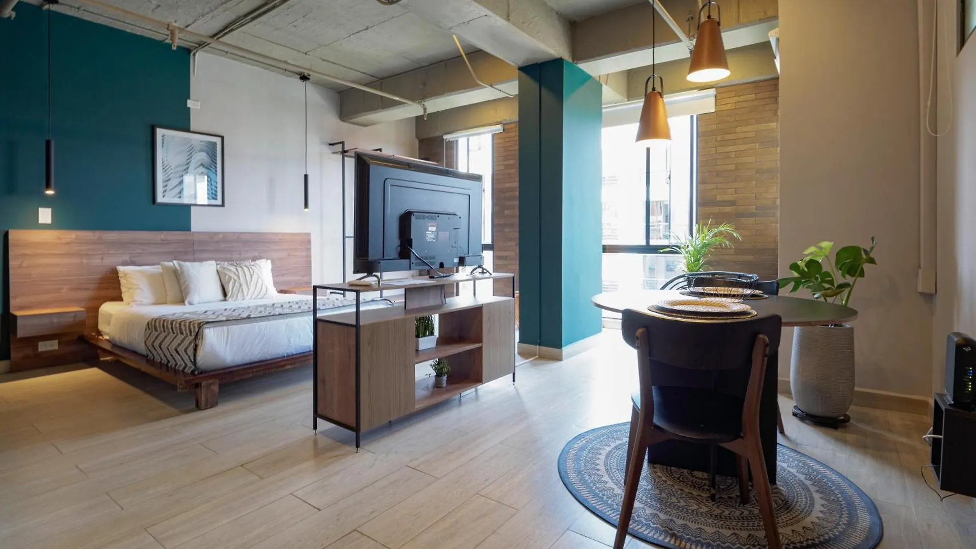 Stylish Loft In The Heart Of Laureles Apartment Medellin
